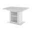 Table de salle à manger extensible moderne avec base de rangement-418290908