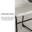 Chaise d'appoint rembourrée Bailey-1968371072