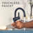 Moen Doux Motionsense Wave Touchless Single Handle Bathroom Sink Faucet with Drain Assembly-70157877