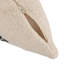 Oreiller carré en coton et jute avec texte «All You Need…» brodé