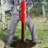 Fence Post Driver with Handles 2.7 in Inner Diameter T Post Pole Pounder