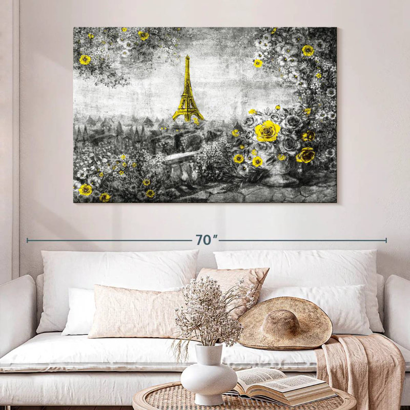 Tour Eiffel Kavia, H 34 po x l 51 po