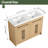 48'' Double Bathroom Vanity with Resin Top