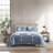 Eddie Bauer Hawthorne Brown Cotton Reversible Quilt Set-97234965-97234963