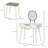 Haymark Dressing Table with Mirror-676825534