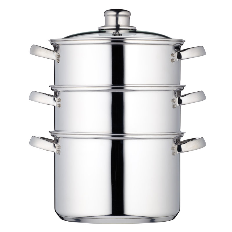 Clearview 3 Tier Steamer Basket, 20 cm