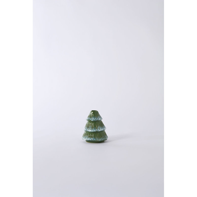 Tree Frost Candleholder 4.25"x 4.5", 4.5" H x 4.25" W x 4.25" D