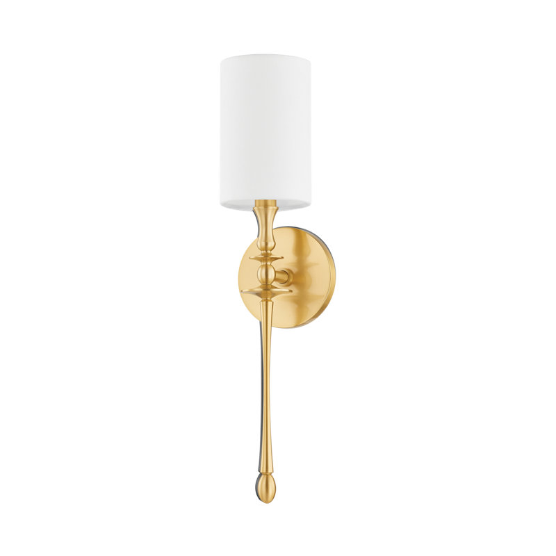 Guilford 1 Light Wall Sconce, Antique Brass, 23.5" H x 4.5" W x 4.5" D