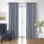 Walker Ticking Stripe Indigo/White Cotton Rod Pocket Drapery Panel Set of 2-93775363-74048241