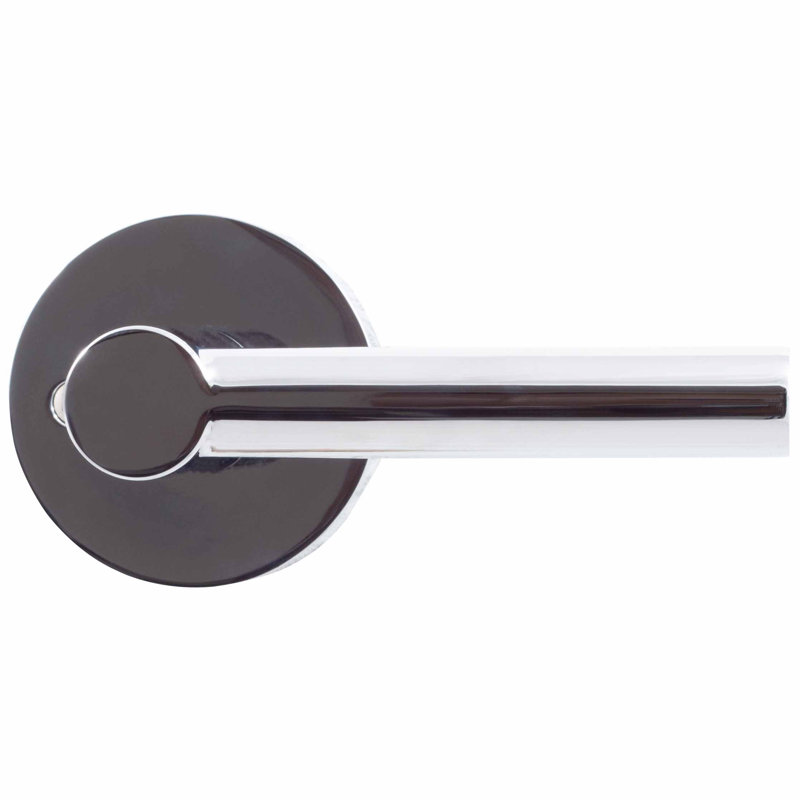 Poignée de porte avec Zurich, Chrome poli