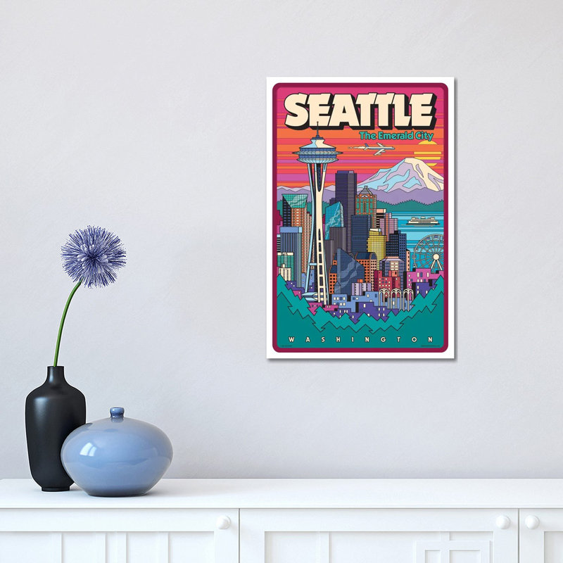 1 Piece Wall Art on Canvas, 30.48 cm H x 45.72 cm W, Unframed