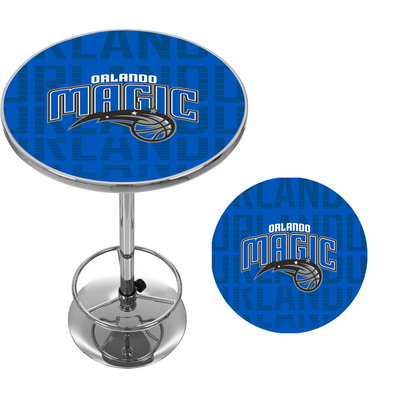 Table de bar avec repose-pieds NBA City, Magic d'Orlando