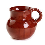 Ancient Cookware Mexican Clay Jarrito, Mug