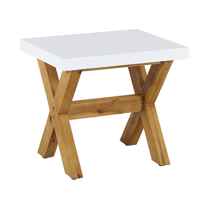 Valladares Acacia Outdoor 45cm Stool