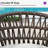  Outdoor Wicker 29" Bar Stools Set Of 2, Boho Patio Bar Height Chair With Cushion-1282232853