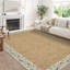 Tapis floral à bord doux lavable à la machine avec envers antidérapant et non délestable-1830069482