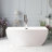 Lydia 59" x 30" Freestanding Soaking Bathtub-75068054