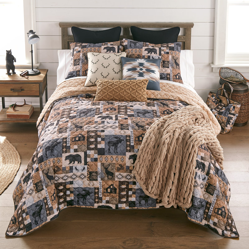 Ensemble de courtepointe pour grand lit 3 pièces Your Lifestyle par Donna Sharp Kila