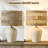 Boho Style Ceramic Rattan Table Lamp For Living Room/Bedroom/Entryway Console/Decorative Supplements With Rattan Accent