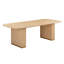 Table de salle à manger rectangulaire 96 po Tov Furniture Akiba