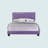 Transitional Purple Full Bed With Support