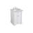 24'' Single Bathroom Vanity with Marble Top-245882838