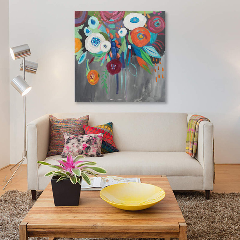 « minuit magic », impression sur toile, H 48 po x l 48 po x P 1,5 po