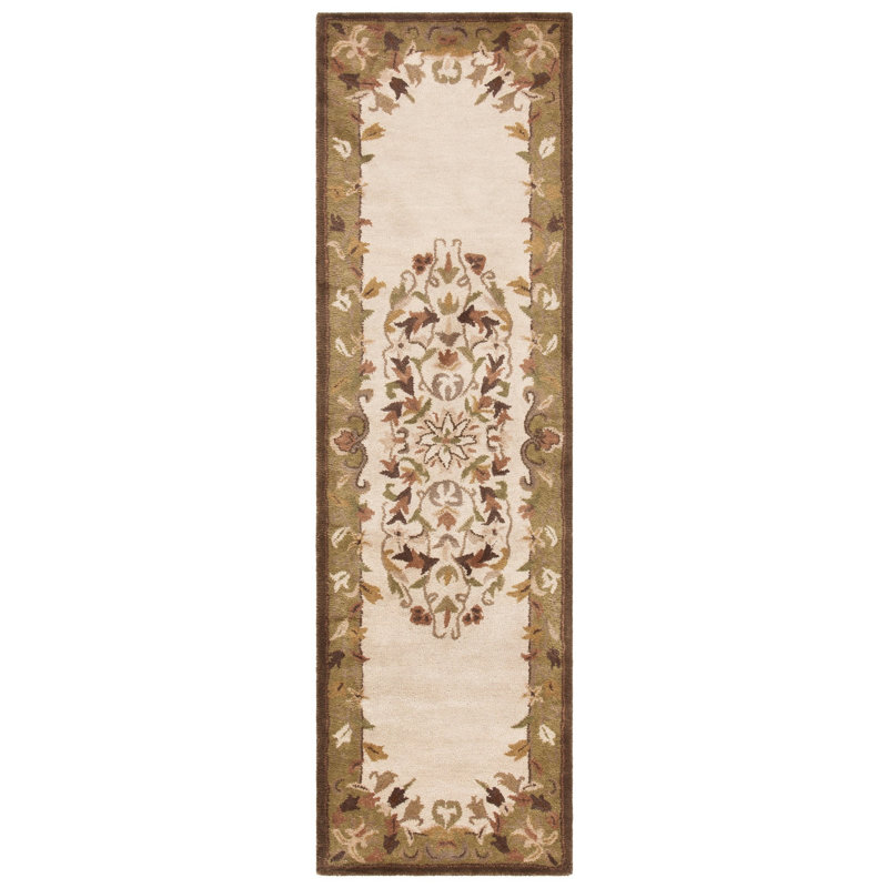 Kuhlman Hand Tufted Wool Oriental Rug, Runner 2'3" x 12'