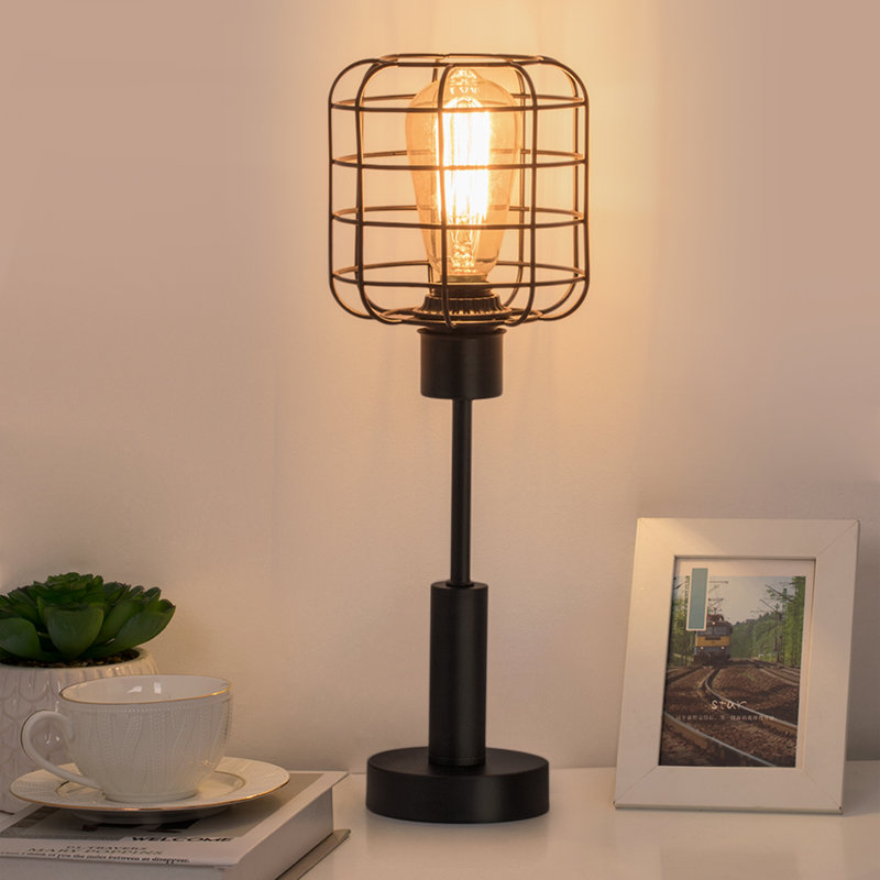 Metal Torchiere Lamp