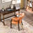 LUMERA Collection Tufted Arm Dining Chair Orange-667664906-608087497