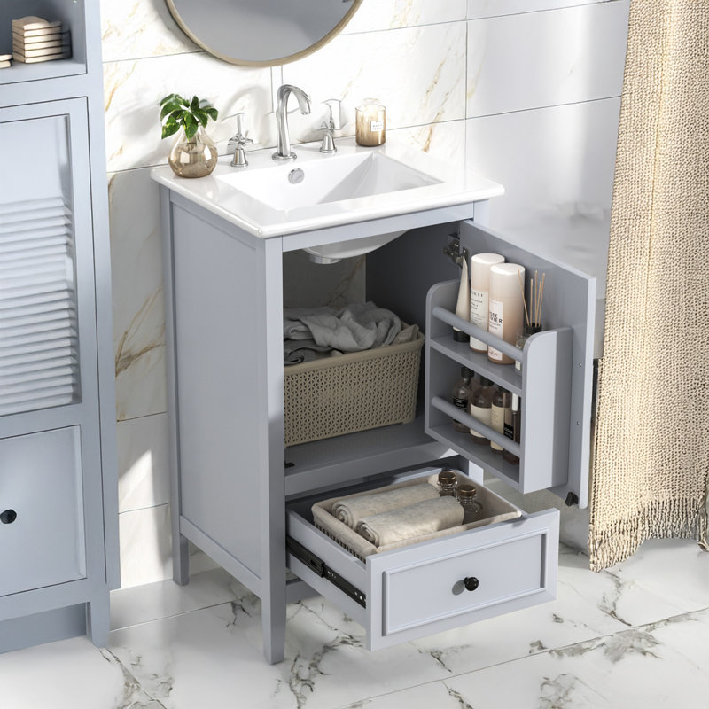 Meuble-lavabo de 20 po avec lavabo