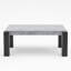  Table basse à dessus en placage de granit gris Belmont-557993523-557993522
