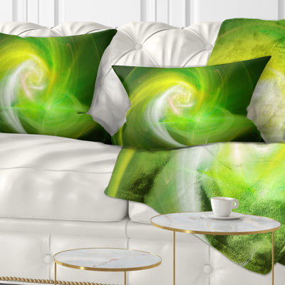 Abstract Fractal Illustration Lumbar Pillow