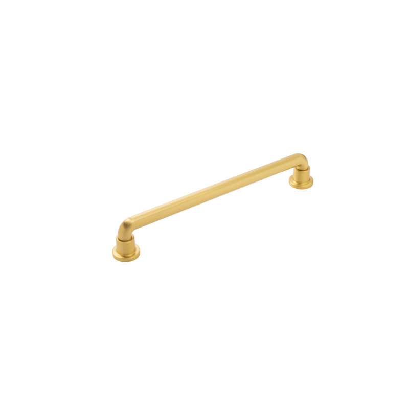 Appliance Pull, Brushed Golden Brass