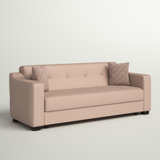 Ryder Full / Double 87.8'' Upholstered Tufted Convertible Sofa