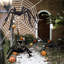 Décoration d'araignée d'Halloween, araignées géantes effrayantes 2PCS, décorations de fête d'Halloween, grands accessoires de maison hantée, décorations de jardin pour l'intérieur et l'extérieur - noir-1682998188