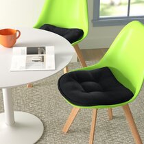 The Gripper Black Non-Slip Chair Cushion, Size: 15 inch x 16 inch