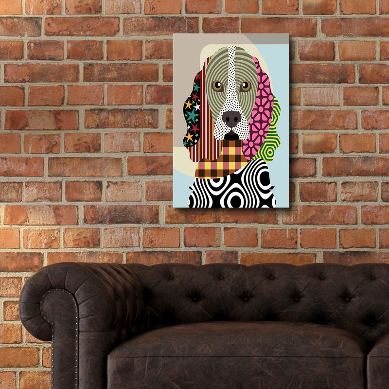 «Cocker Spaniel Dog» par Lanre Adefioyue, H 24 po x l 16 po x P 0,2 po