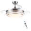 42 po Ventilateur de plafond rétractable avec télécommande
