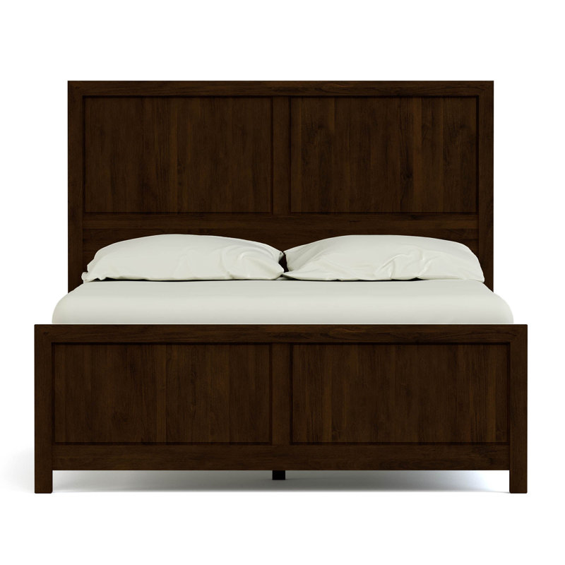 Origins Solid Wood Bed, Queen