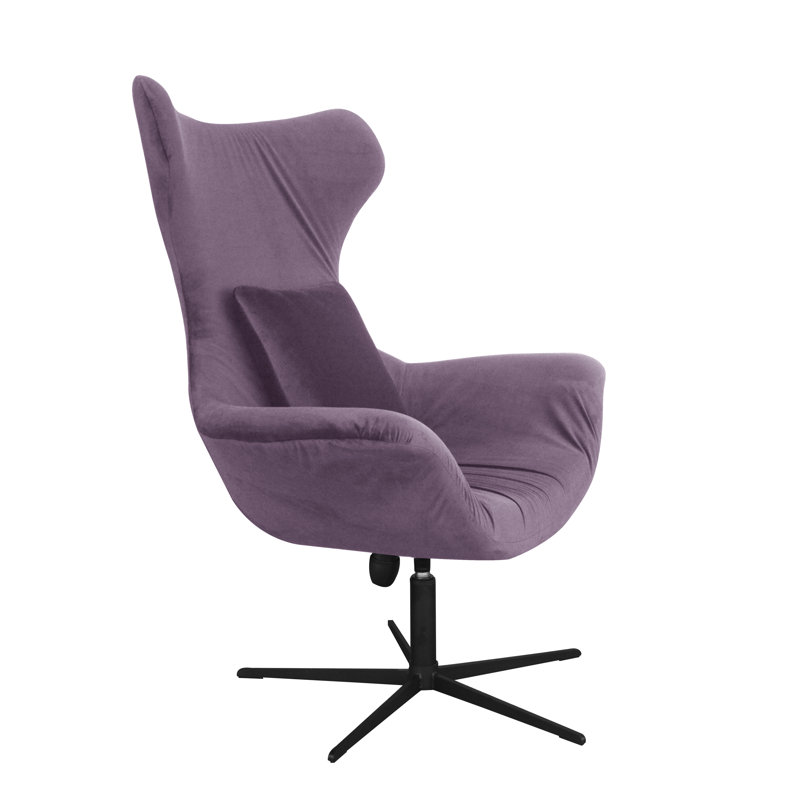 Swivel Lounge Chair, Violet