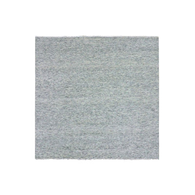 Tapis carré gris en laine noué à la main 8 pi x 8 pi E807E99362A3A9C7711D108CB756