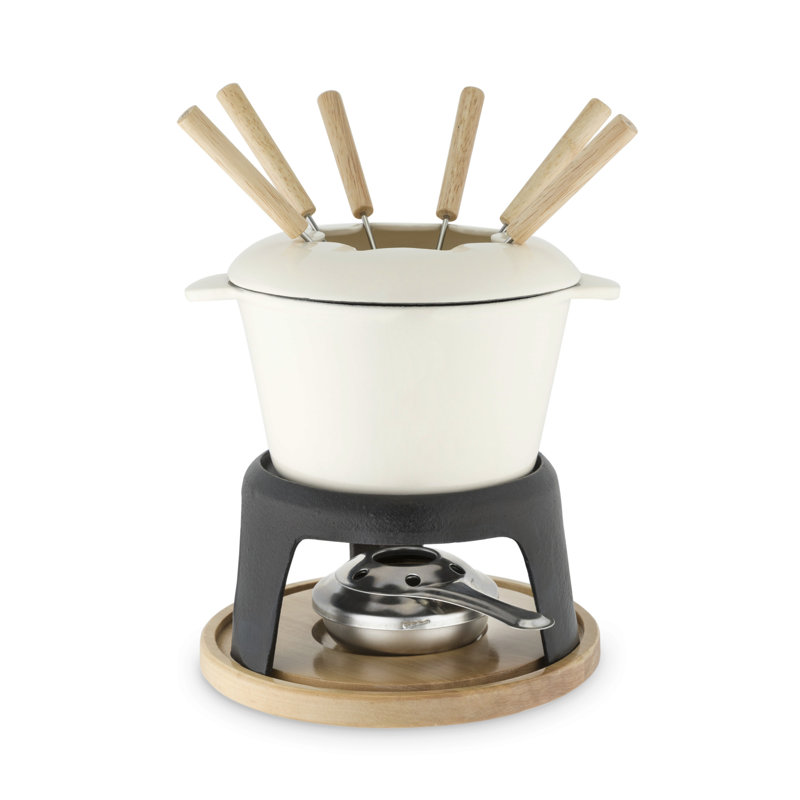 Ficelle de 1,5 pte Ensemble à fondue en fonte