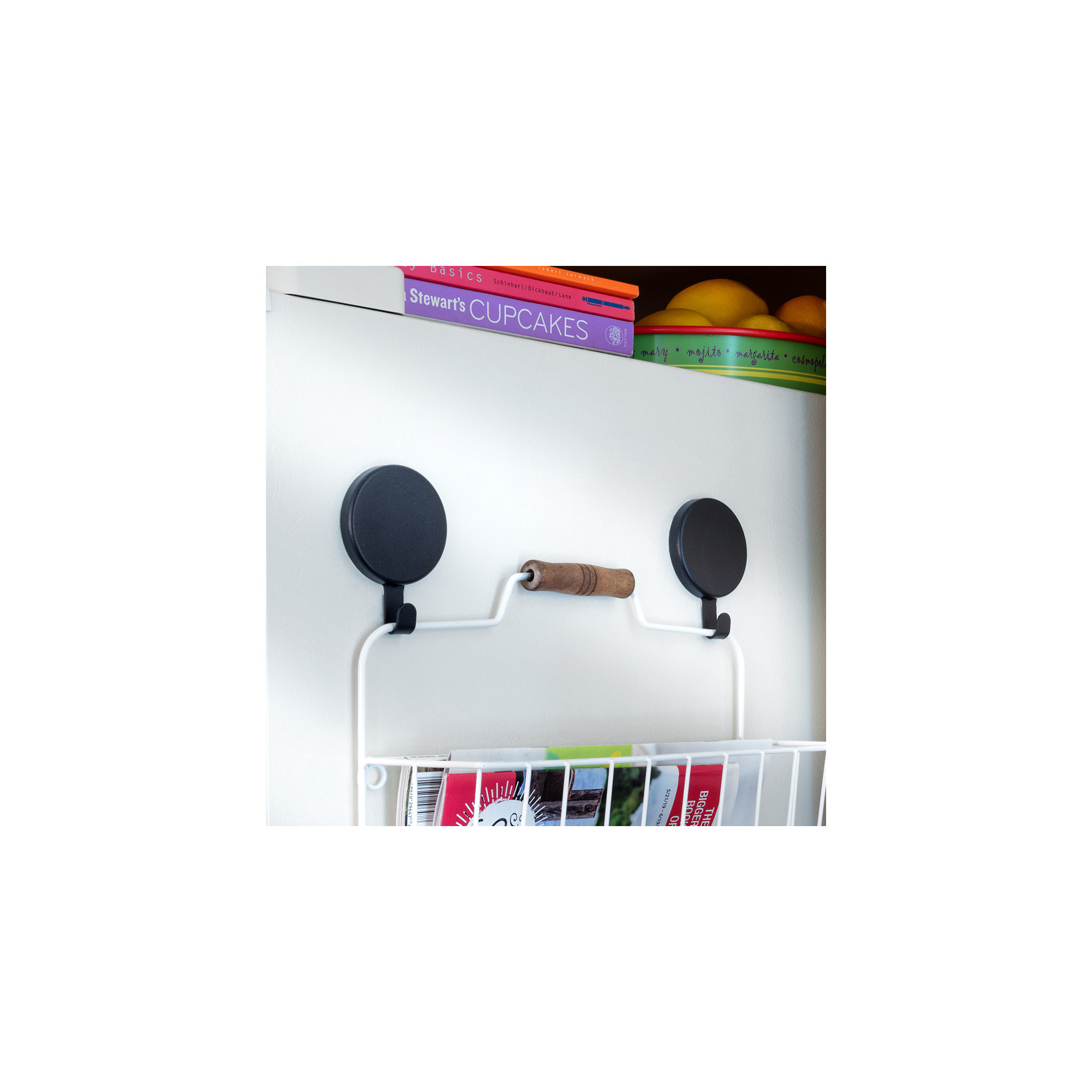 Attract Magnetic Hanger, 2, Matte Black