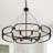 8 - Light Dimmable Classic Traditional Wagon Wheel Chandelier（Set Of 2）-1094686504-1094686506