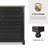 Fontevraud 38"W Modern Farmhouse 5-Drawer Chest
