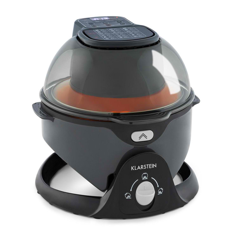Klarstein VitAir 6L Air Fryer, Grey/Black