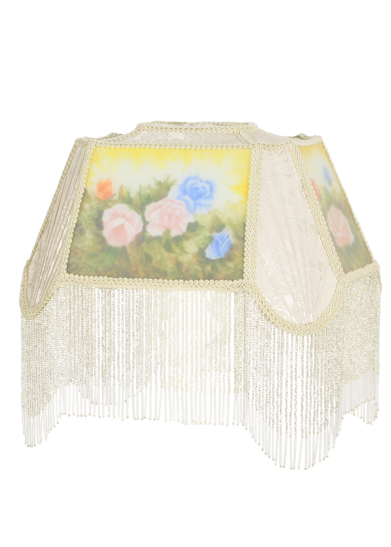 Meyda Lighting 17" H Cotton Novelty Lamp Shade ( Clip on ) in Beige ...