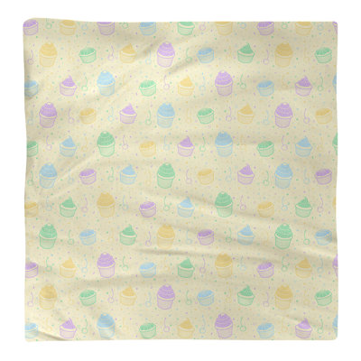 Serviette de coton à motif petits gâteaux classic