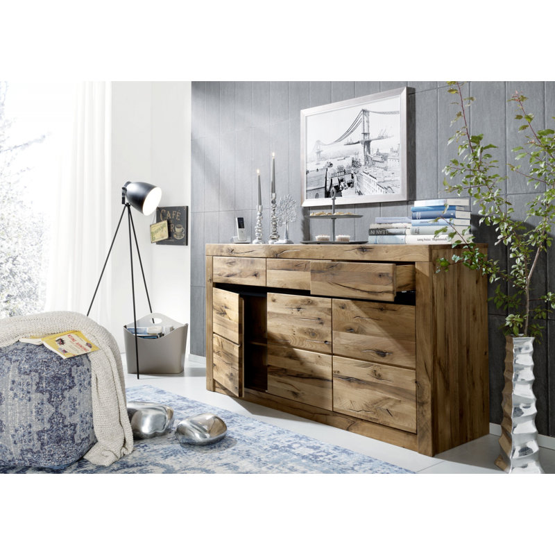 Montreux 155cm Sideboard, Tobacco brown